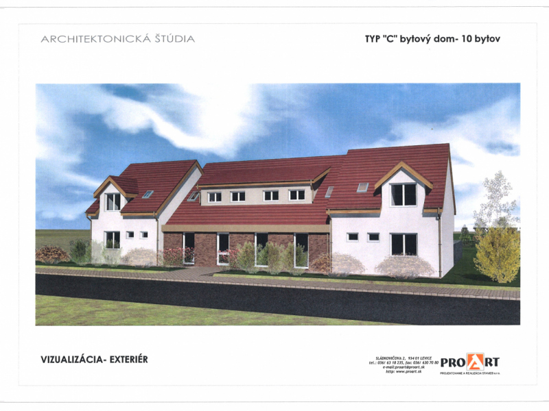 Aktuality / Novostavba obecných nájomných bytov v obci Čata - Új