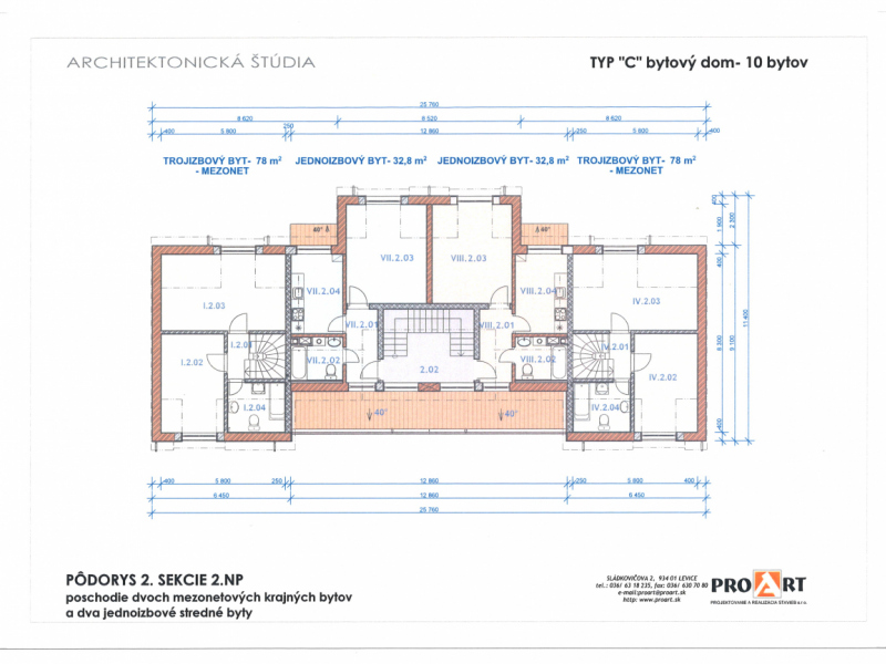 Aktuality / Novostavba obecných nájomných bytov v obci Čata - Új