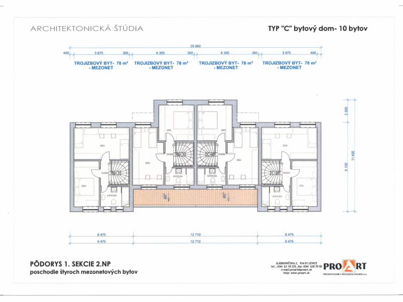 Aktuality / Novostavba obecných nájomných bytov v obci Čata - Új