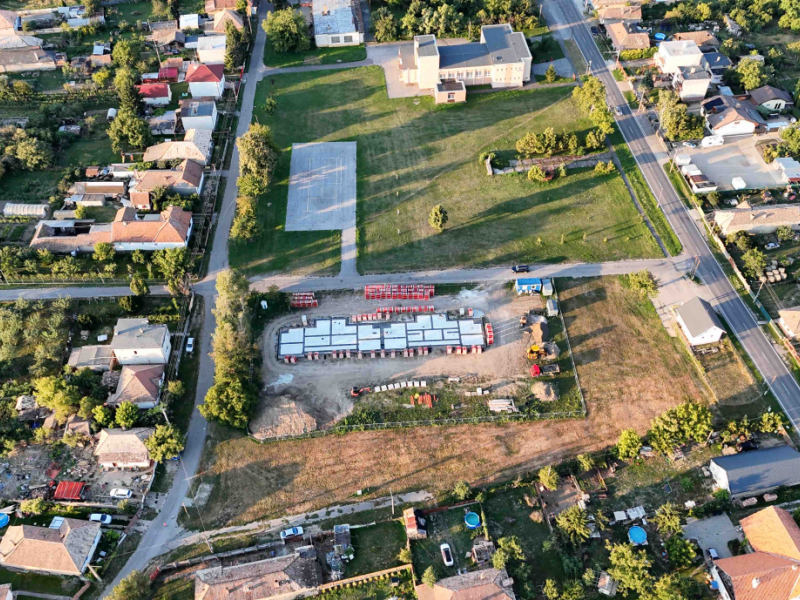 Aktuality / Novostavba obecných nájomných bytov v obci Čata - Új